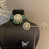 Emerald Chokar Set